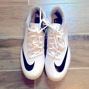 NWT New Men Nike Vapor White Baseball Metal Cleats 8